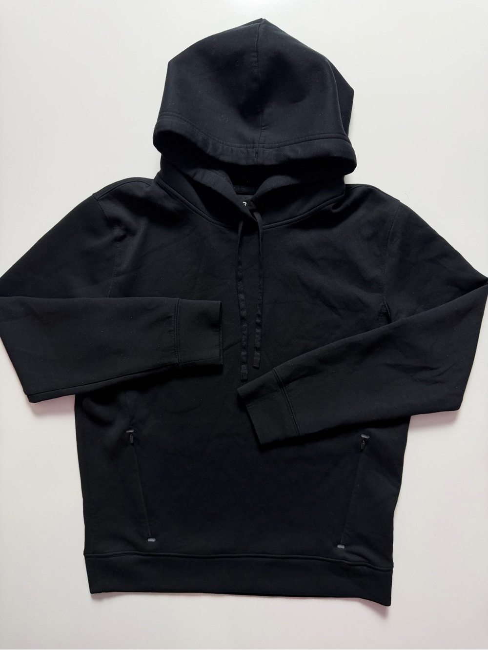 YPB Abercrombie & Fitch neoKNIT Hoodie, Black, Size XS